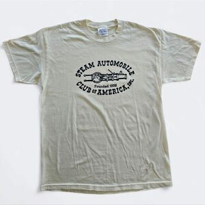 Vintage Steam Automobile Club Of America Ultra Soft Graphic Car Tee T-Shirt M